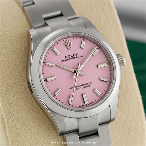 candy pink rolex 31mm|Rolex oyster 31.